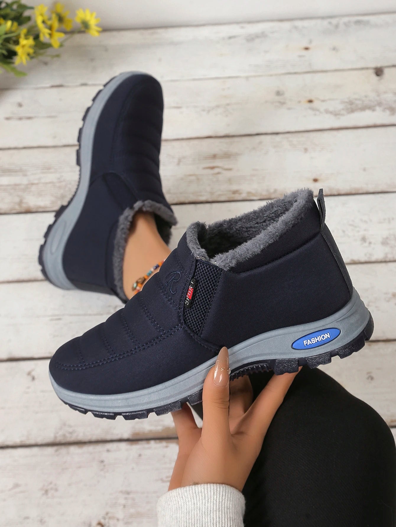 Women's shoes Autumn winter Casual cotton Warm/Wear Resistant Chunky Sole Affordable Free shipping