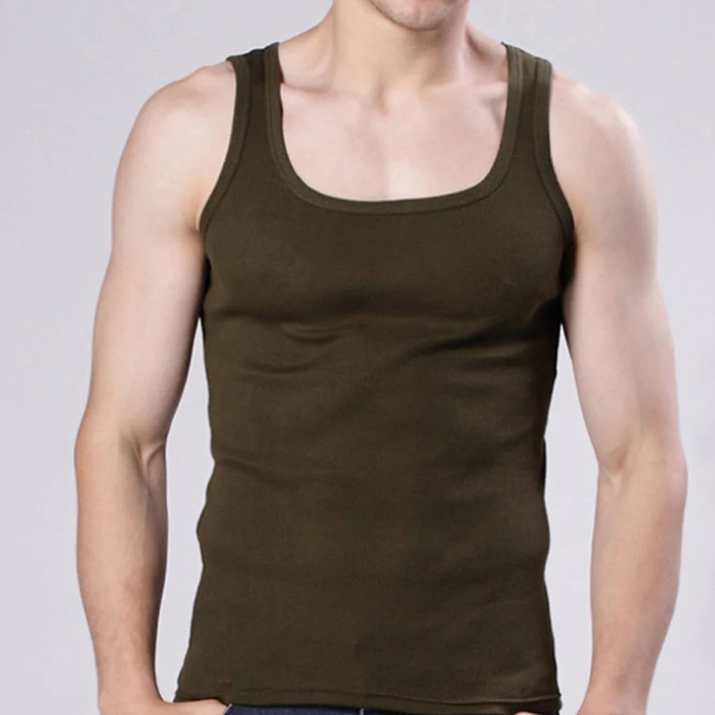 HOT Summer Male clothes Women Basic Elastic Tank Tops/100% Pure Cotton Sleeveless Fitness T-shirt Elastic Bodybuilding Vest