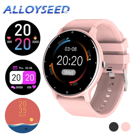 Smart Watch Lady's Full Touch Screen/Sport Fitness Watch IP67 Waterproof Bluetooth 5.0