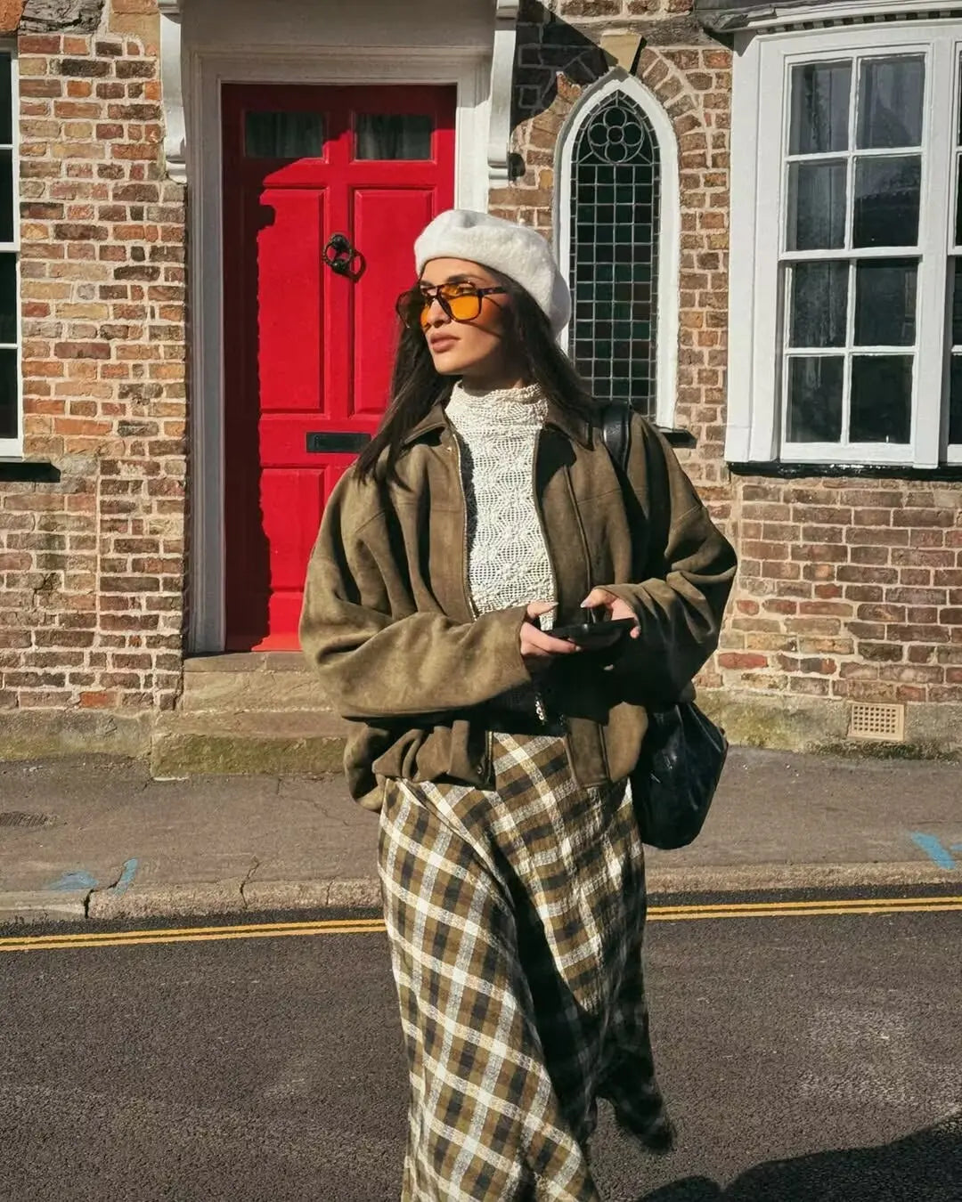 Women's new Jackets Autumn Fashion Loose Bat Sleeves Elegant/Women's Jackets Chic Street Youth Autumn Long Sleeves Coats