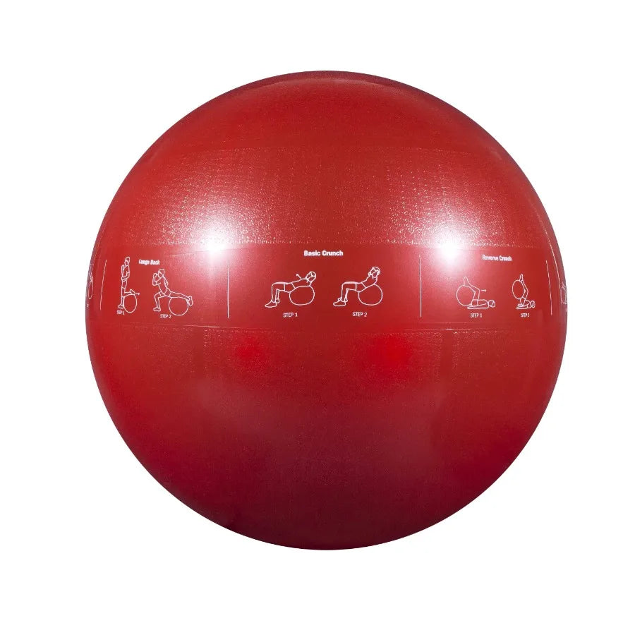 ProBall Stability Ball for Yoga Fitness/Balance Exercise Ball Red 65cm