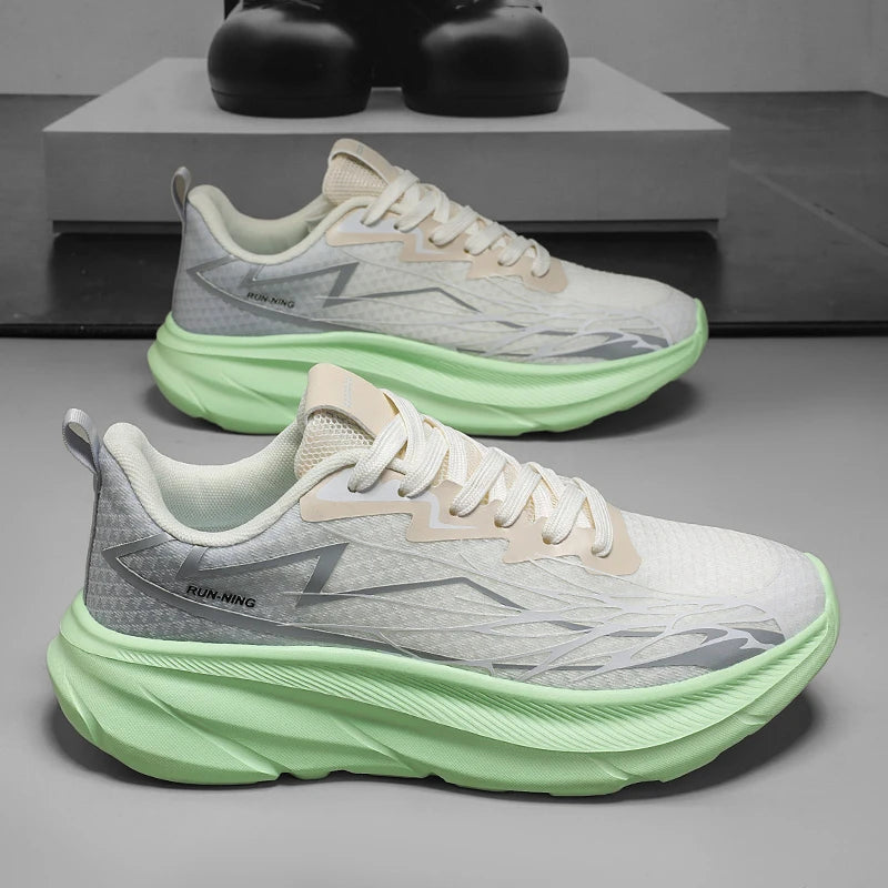 Men's Casual Comfortable and Fashionable Sneakers Fabric Lining/Durable Non-Slip Outer Soles Suitable for Running Fitness