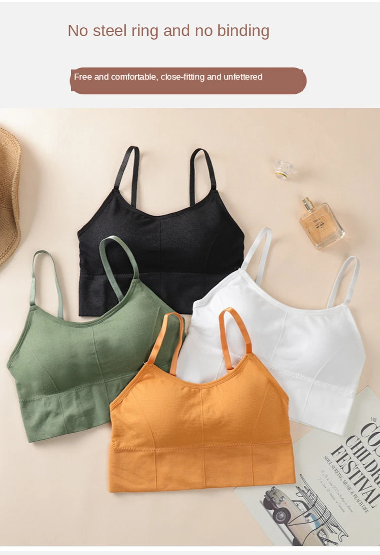 Seamless Bras Women Sports Bra Gym Running Push Up Bralette Padded/Vest Elastic Brassiere Women Fitness Gym Underwear Bra Top