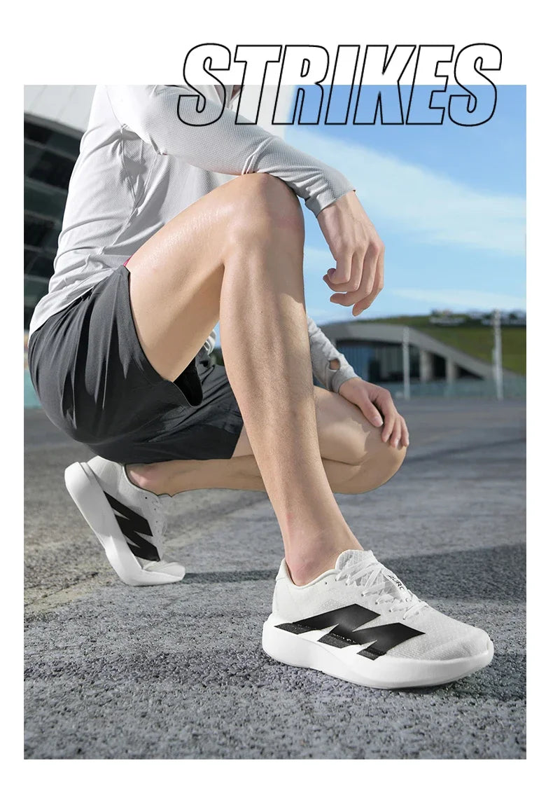 Men Ultra Light Running Shoes Breathable Athletic Sneakers/Shock Absorption Marathon Jogging Training Casual Sports Shoes for Men