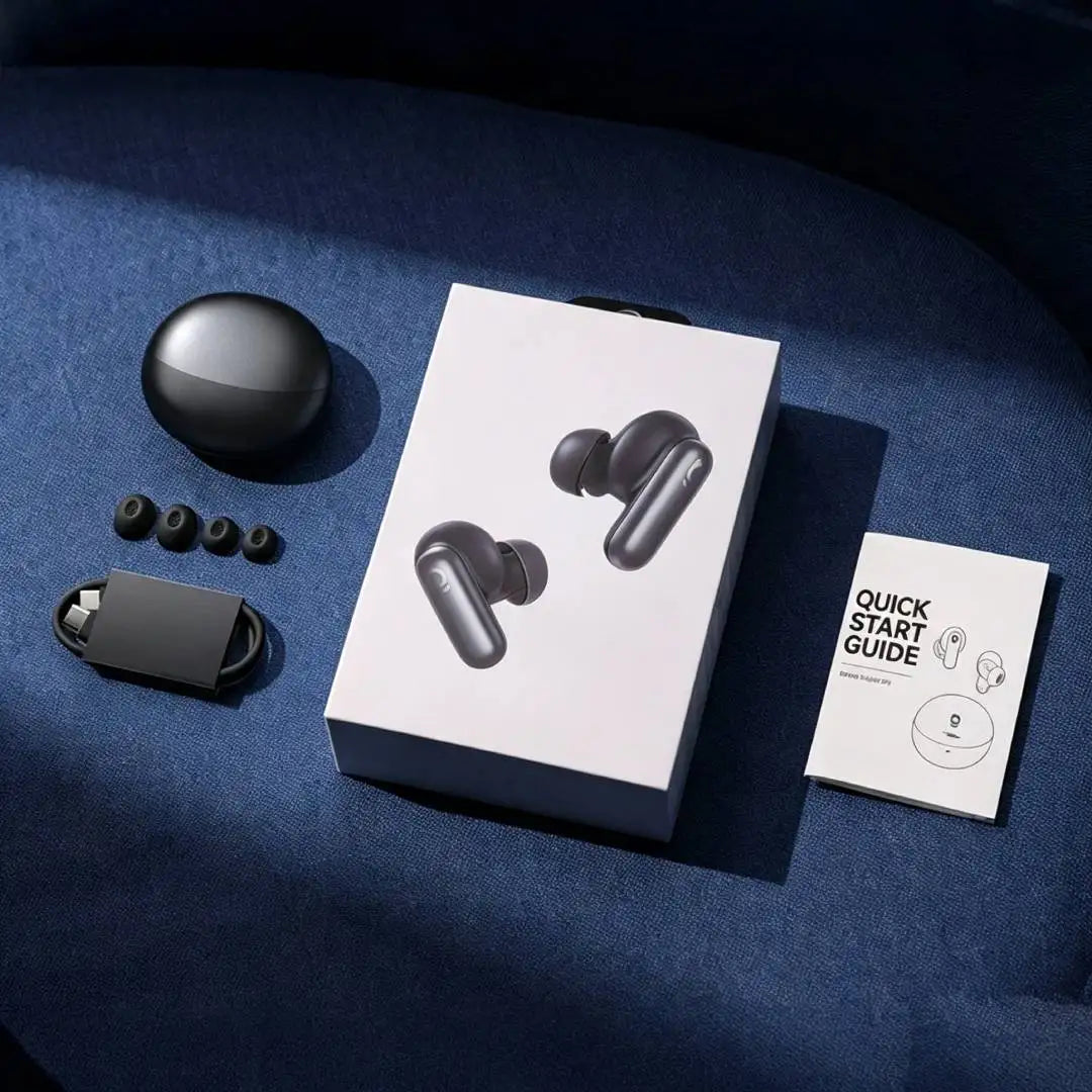 Baseus Inspire XP1 50dB Adaptive ANC Wireless Earbuds/Bluetooth 6.1 Dolby Audio 6 Mic ENC Wireless Earphones