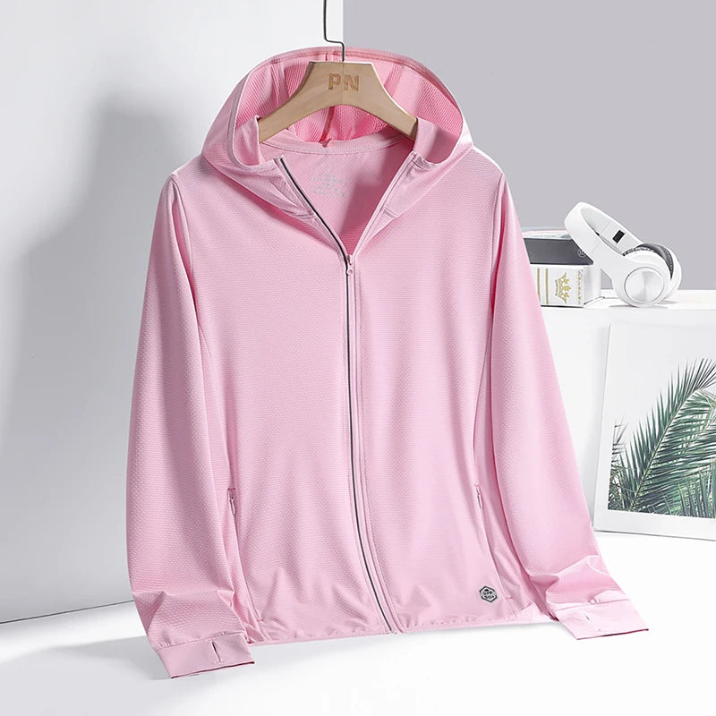 UV Protection Sun Protection Windproof Waterproof Quick Dry/Loose Outdoor Sports Summer Jackets For Women
