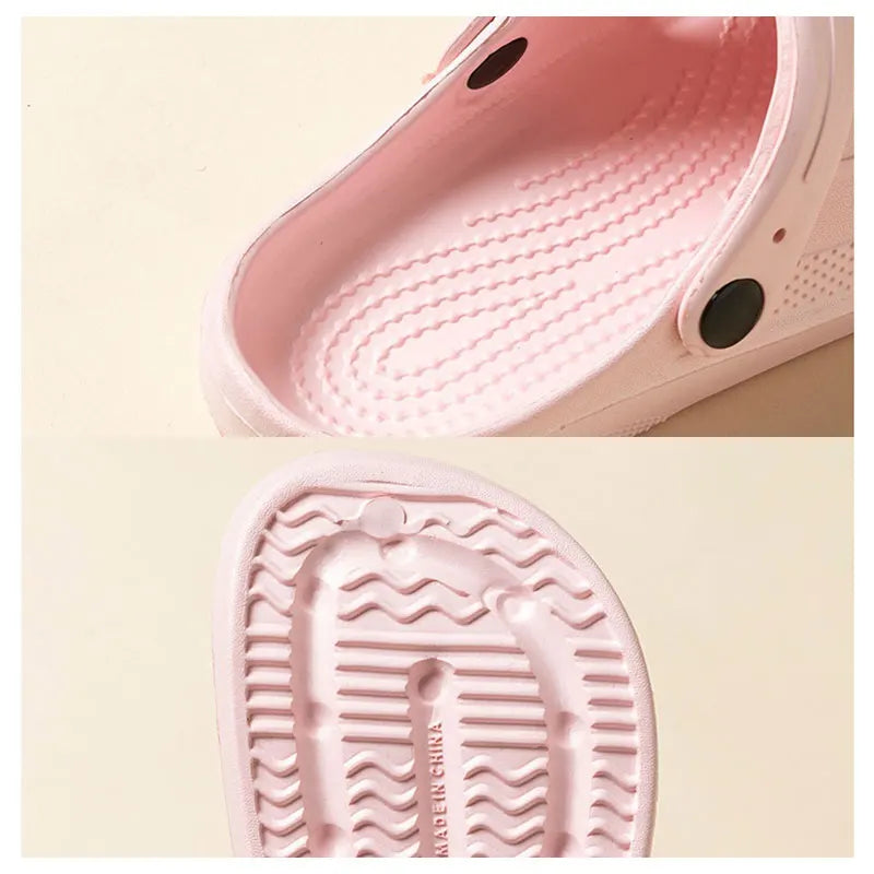 Women Home Slippers Sandals Summer Garden Clogs Shoes Beach Slipper Outdoor Waterproof Soft Slides Casual Anti Slip
