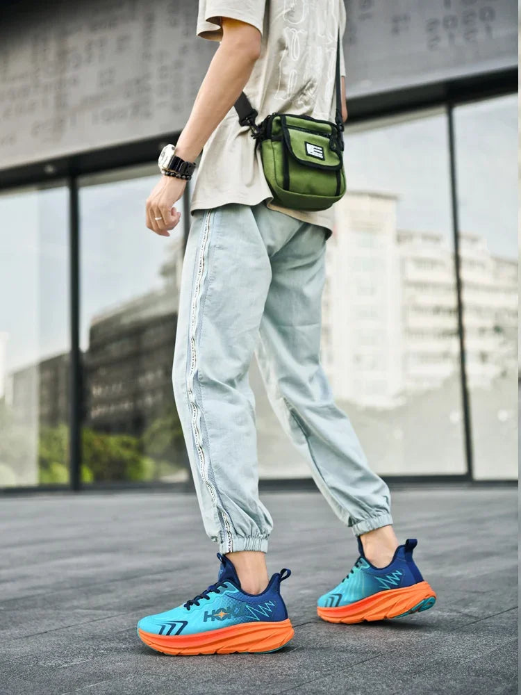 Men Running Shoes Off-road Shoes Outdoor Sneakers Mesh Trainer/Race Luxury shoes Breathable Cushioning Couple Non-Slip Fashion