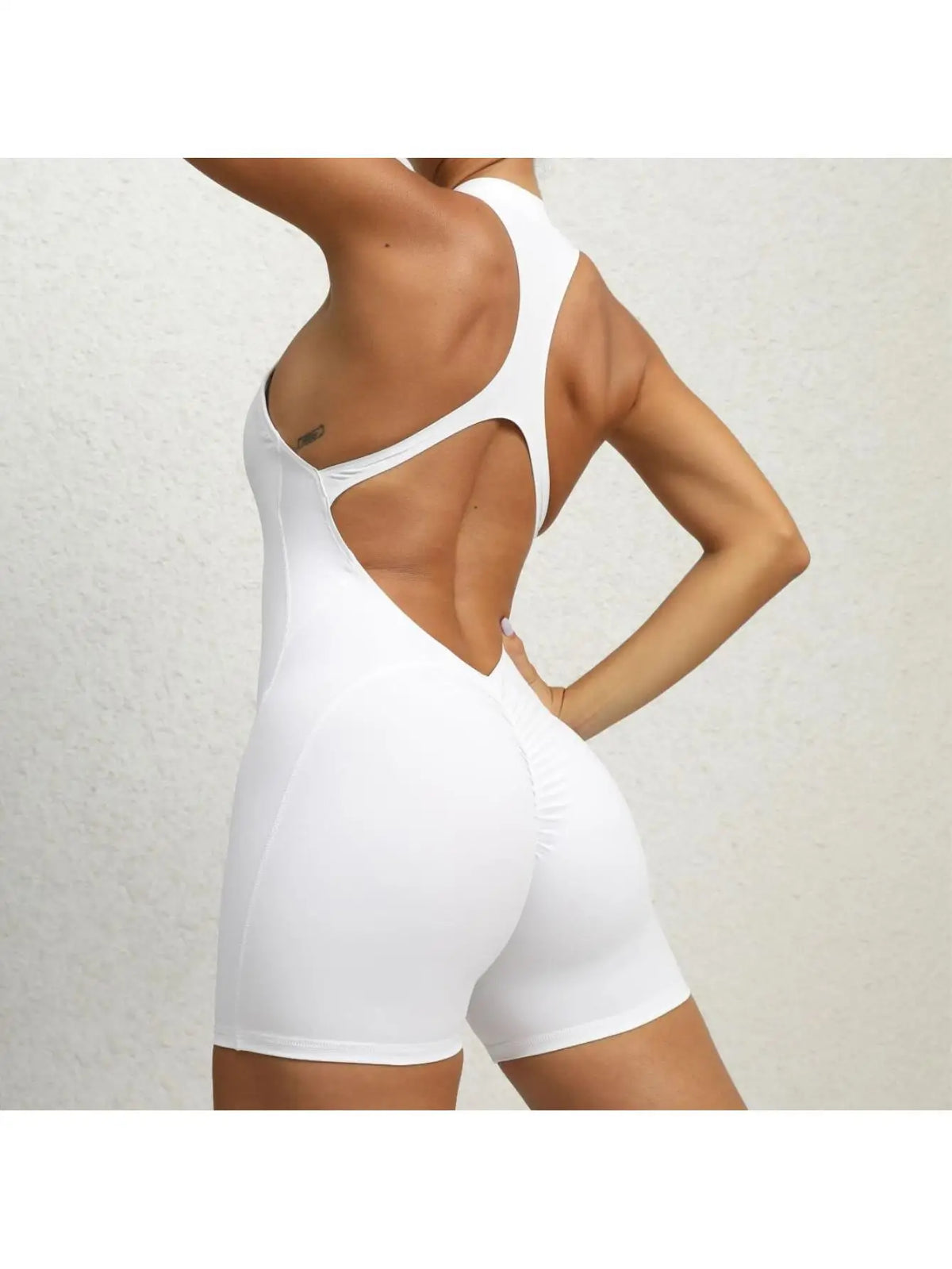 Short Sports Jumpsuit Sleeveless Gym Set Women Yoga/Clothes Rompers Workout One-piece Suit Female Bodysuits