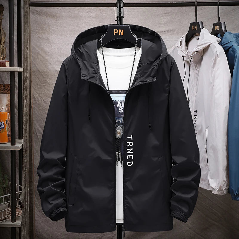 Men's Hooded Sunscreen Breathable Jacket UPF50+ UV Protection Sunburn/Coat for Couple Comfortable Sports Sun Protection Clothing