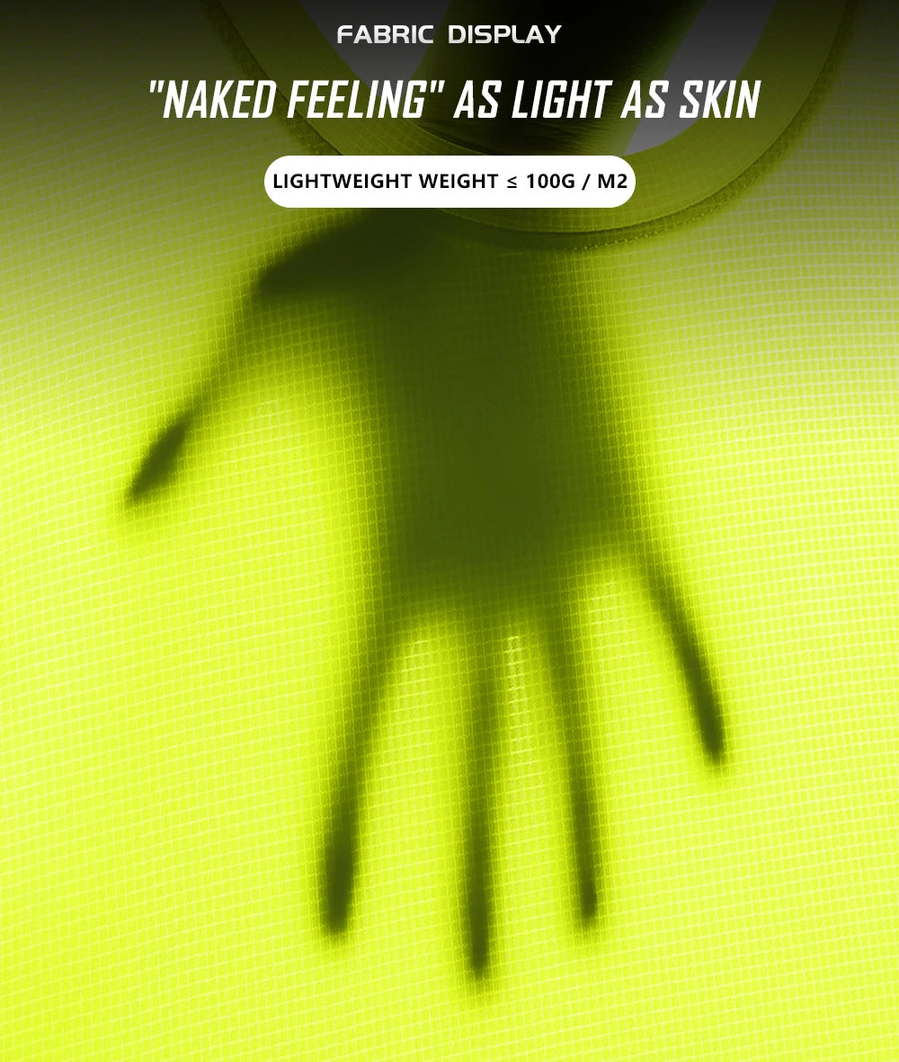 Summer Ice Silk Long Sleeve T-Shirt Men New Quick Dry/Breathable Material Outdoor Sun Protection Running Outer Wear