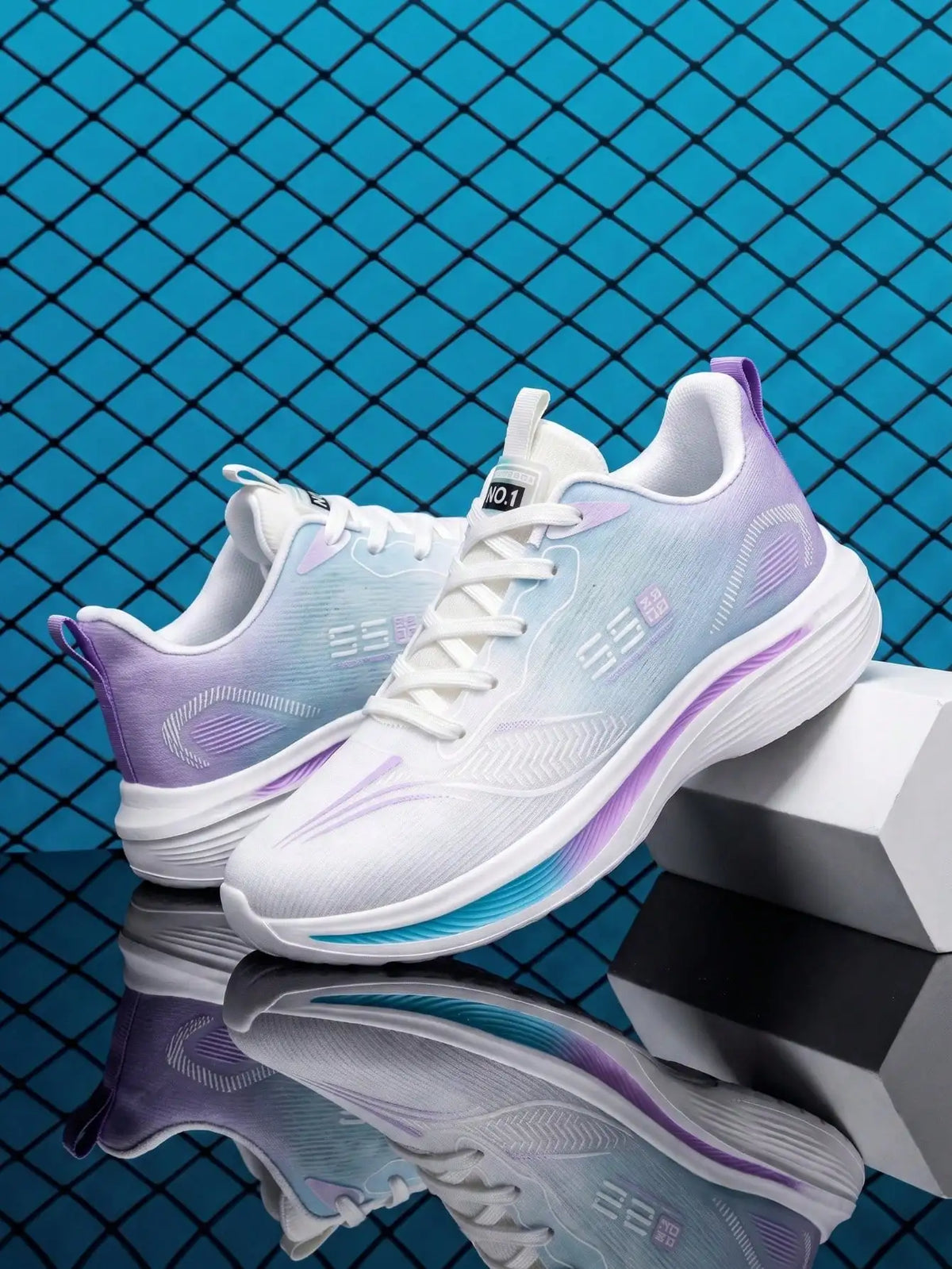 Lightweight Breathable Men's Running Shoes With Shock-Absorbing Sole/Non-Slip Wear-Resistant, Perfect For Daily Workouts