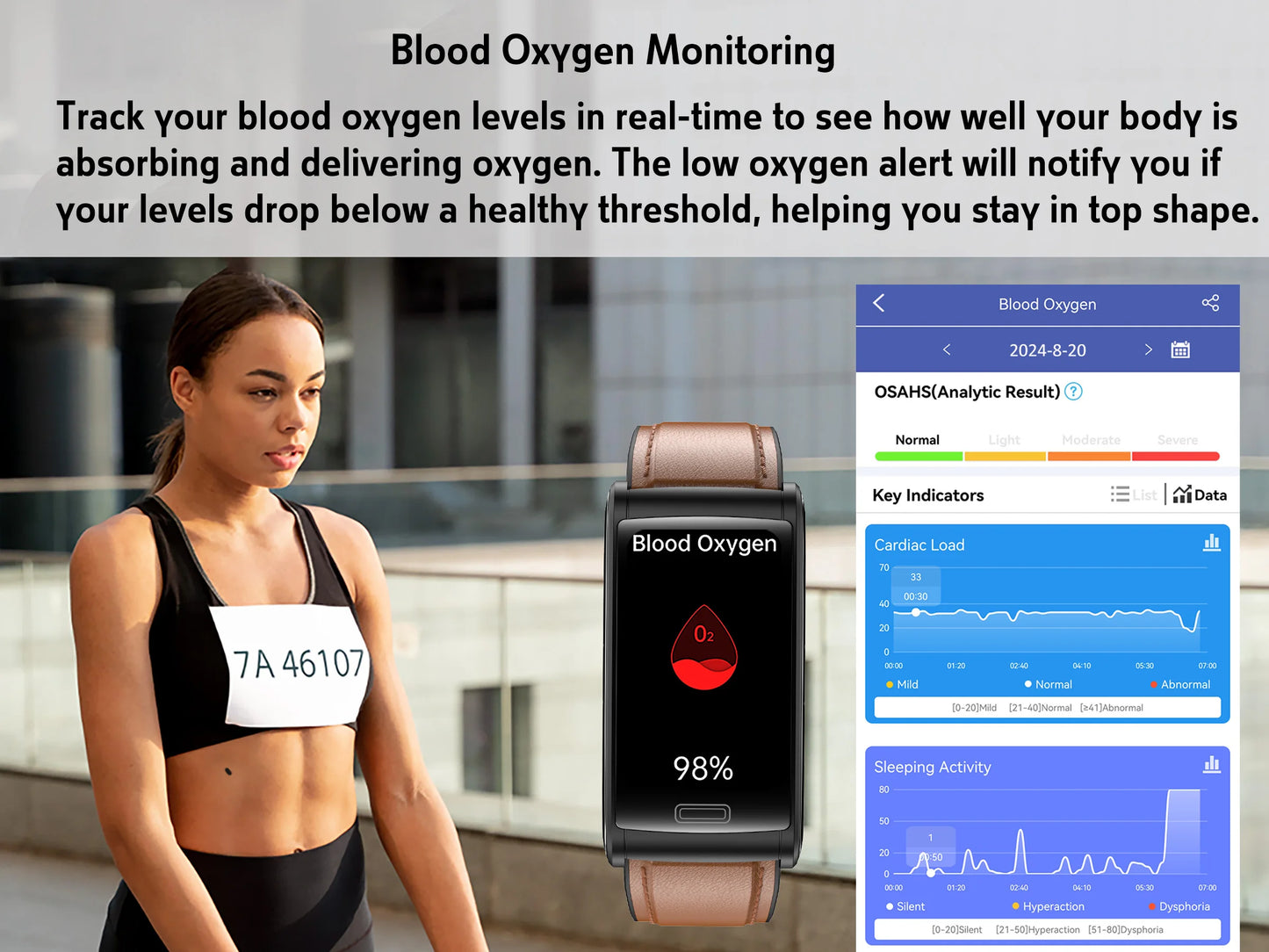 2025 New ECG+HRV Smart Watch Men Women Heart Rate/Blood Pressure Hypoxia Alarm Sleep Monitoring Fitness Sports Music Control