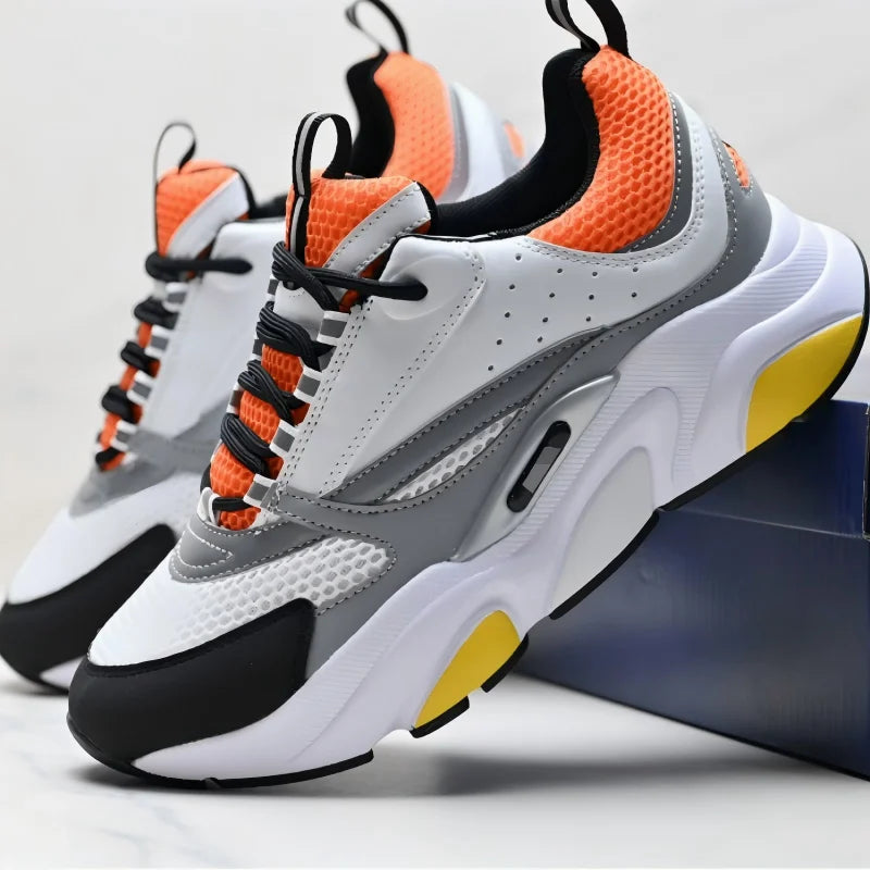 High quality Designer shoes Fashion shoes Casual Sports Shoes/Versatile Retro Flat Outdoor Breathable Mesh Shoes