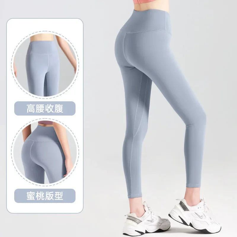 Yoga Pants High Waisted Gym Leggings Sport Women Fitness Seamless/Female Legging Tummy Control Running Training Tights