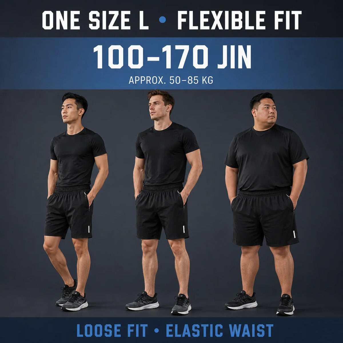 Quick-Dry Workout Shorts 2-Pack Random Grey Black Breathable/Sports Shorts for Men Training Running Top Rated