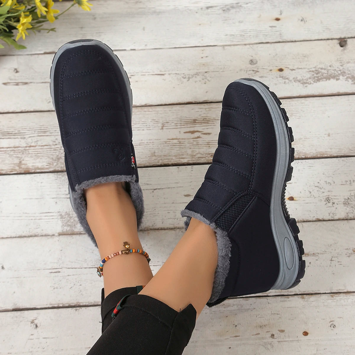 Women's shoes Autumn winter Casual cotton Warm/Wear Resistant Chunky Sole Affordable Free shipping