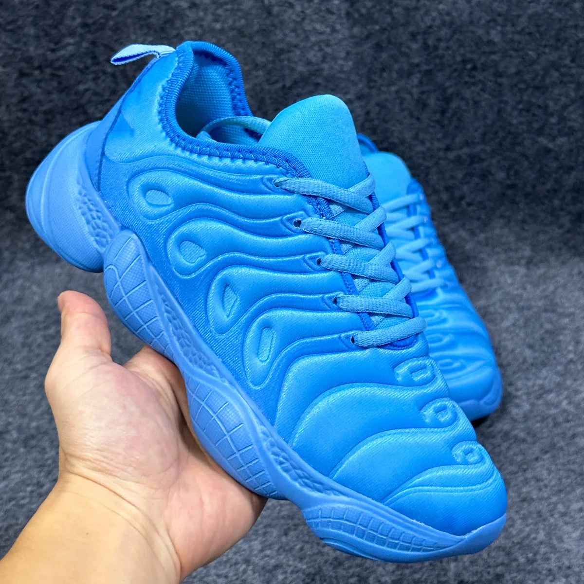 New Candy Color Men Transparent Bottom Sneakers/Running Shoes Women Hiking Shoes Couple Autumn Rainbow Sports Shoes