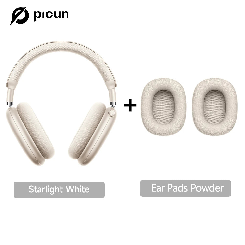 Picun F8 Pro ANC Wireless Headphones Head Tracking 3D Spatial Audio/52dB ANC HIFI Bluetooth Headset ENC HD Mic Low-Latency APP