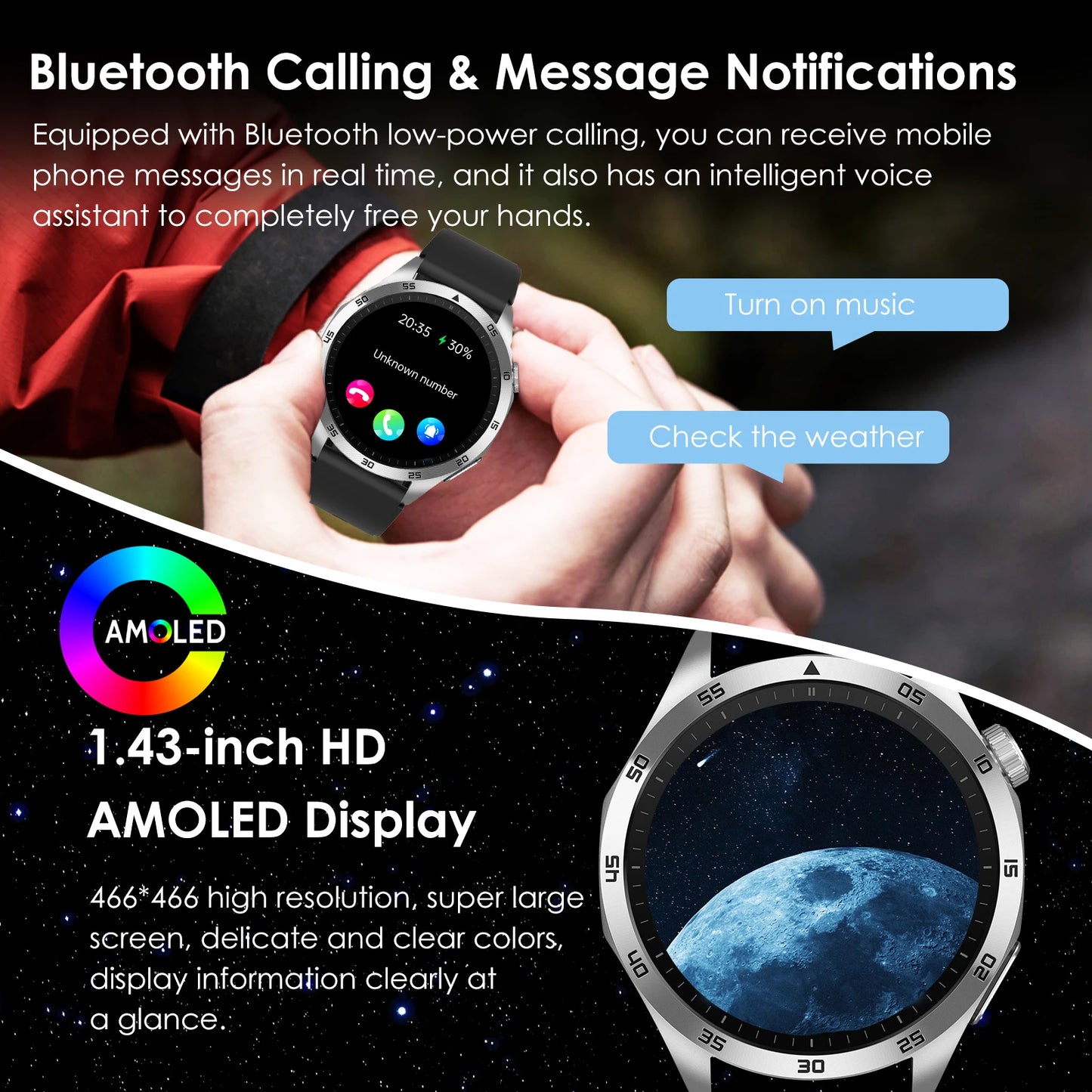Marsyu 2026 New Nursing Grade Smart Watch ECG+PPG Blood Lipid/Blood pressure Uric Acid HD Bluetooth Call Clock Health Smart Watch