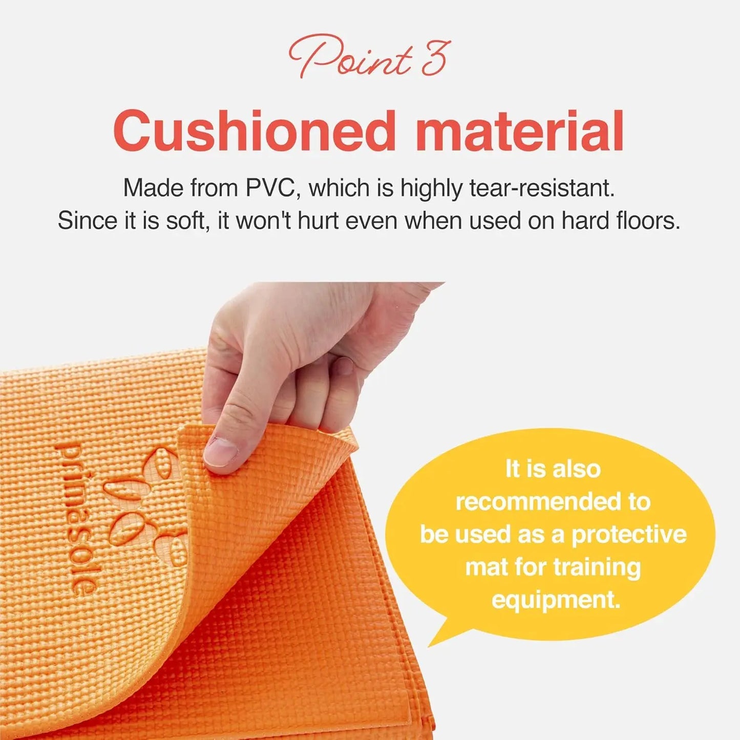 Folding Yoga Mat 4mm Thick, Easy to Carry for Travel/Beach Park Tear Resistant in 9 Colors
