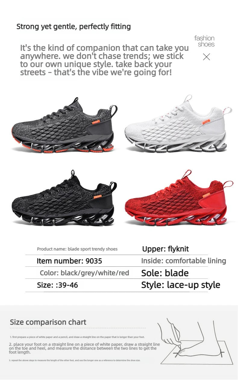 Fashion Men Running Shoes Comfort Men's Walking Sneakers Breathable/Casual Shoes Non-Slip Sports Shoes