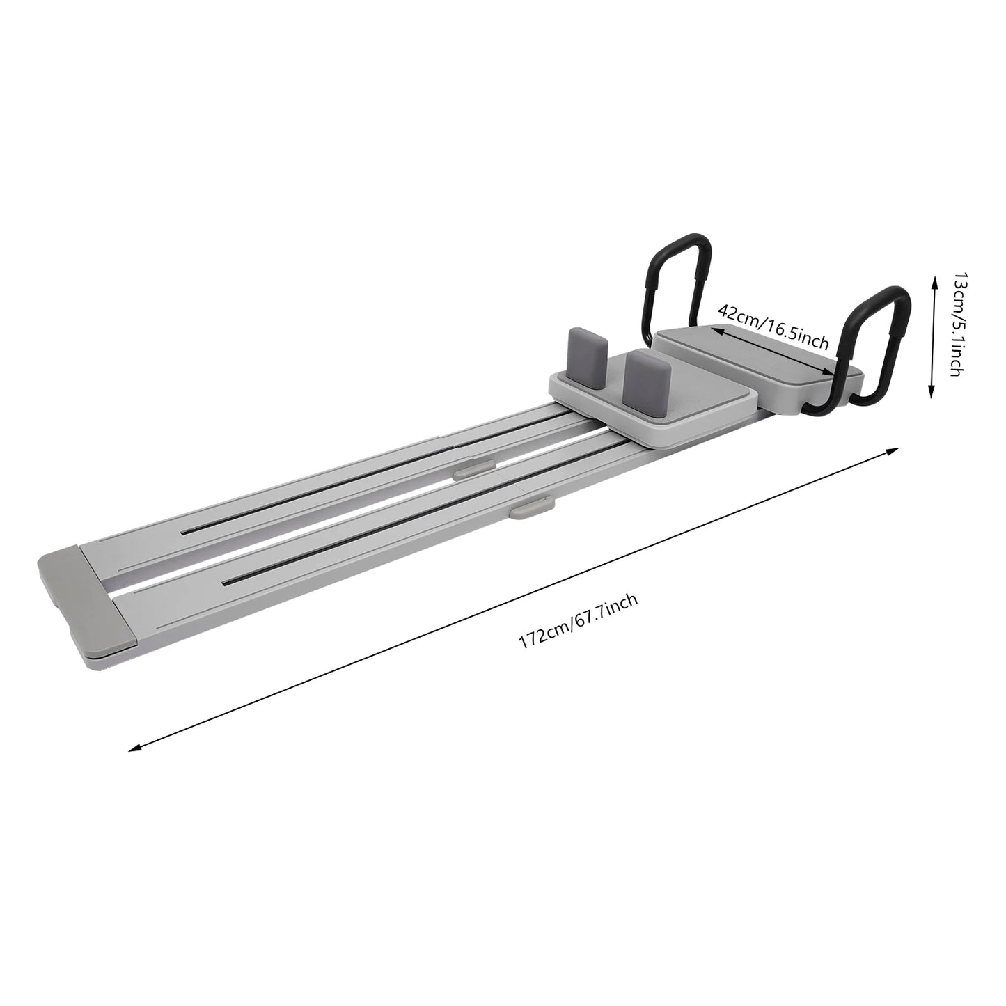 Lightweight Foldable Storage Pilates Board Ergonomic Padded Handles/And Cushions Suitable For Home Gym Yoga Studio Use