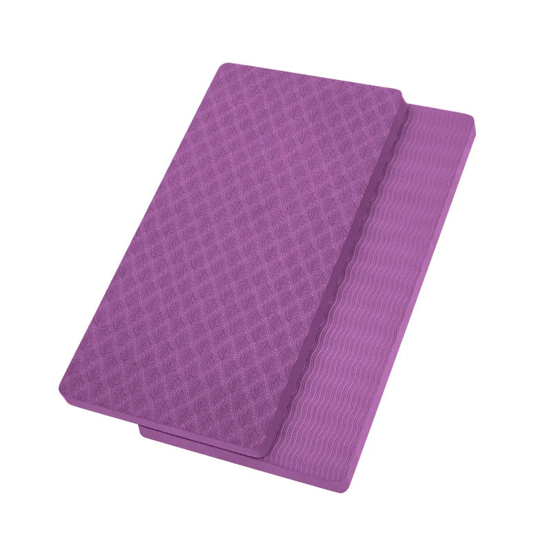 TPE Yoga Kneeling Mat Plank Square Pad Knee Assist Mat Portable Elbow Mat/Yoga Exercise Fitness Cushioning and stress Relief Aid