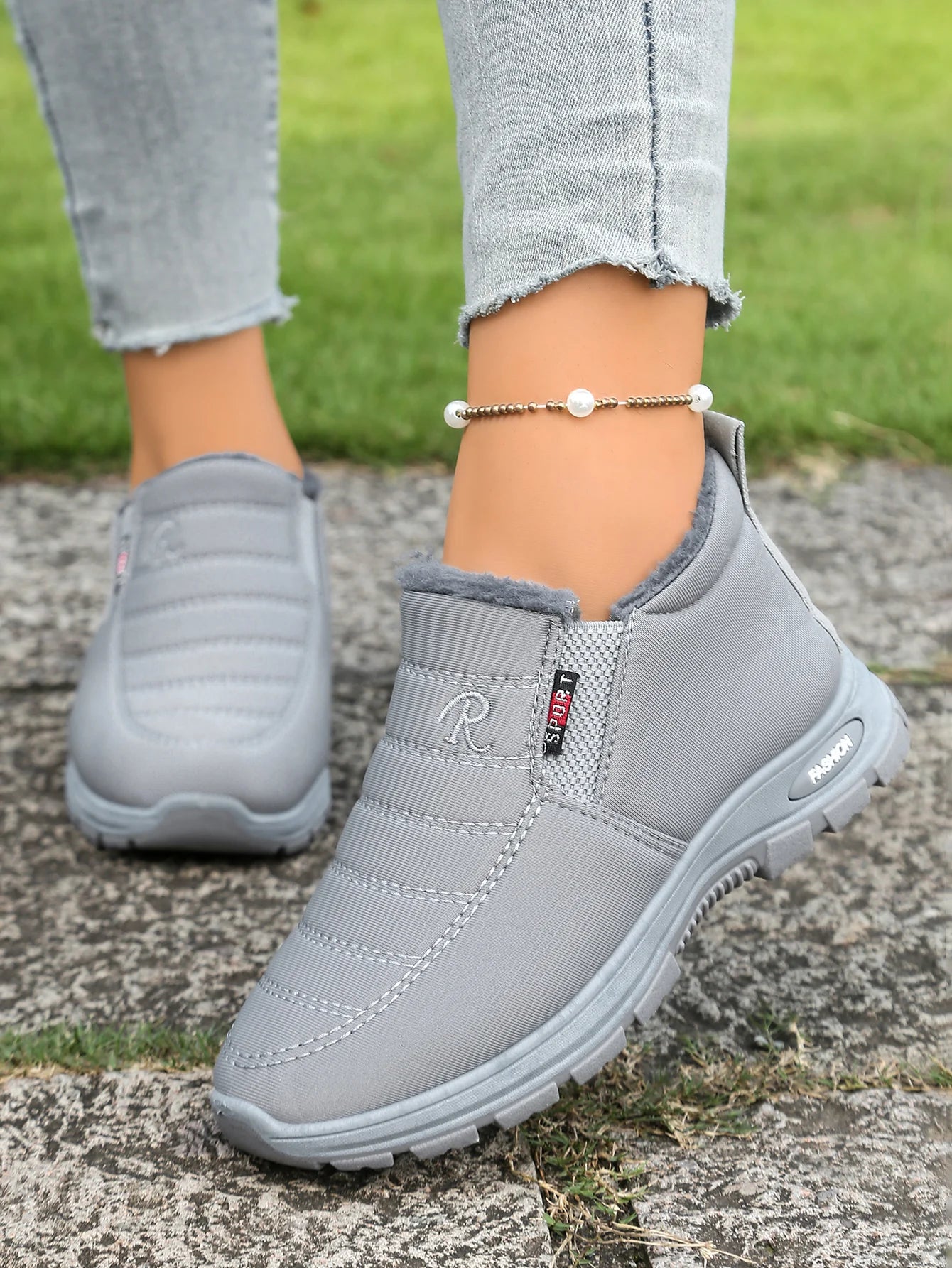 Women's shoes Autumn winter Casual cotton Warm/Wear Resistant Chunky Sole Affordable Free shipping