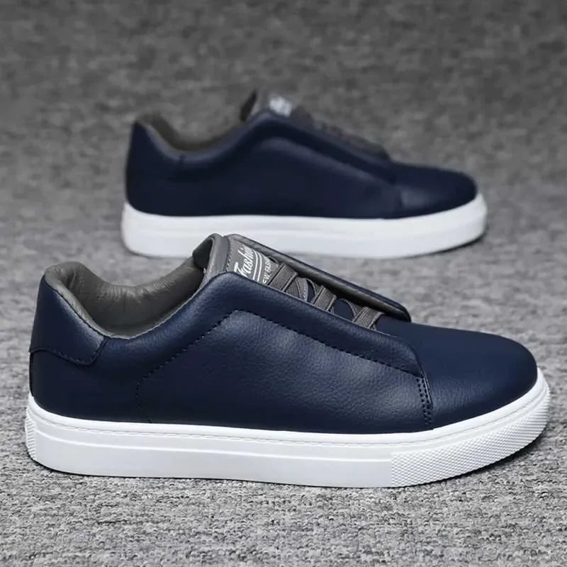 Classic Casual Big Size 48 Fashion White Sneakers Man/Leather Designer Platform Flats Men's Skateboard hot Shoes
