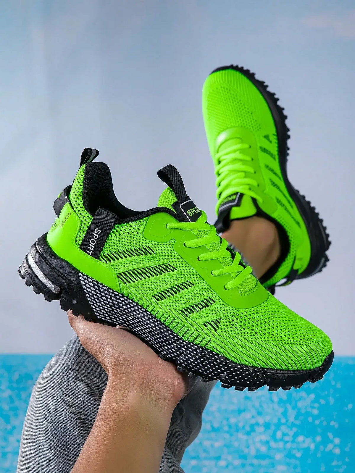 Men's Casual Sporty Sneakers/Minimalist Design Running Shoes For Active Wear