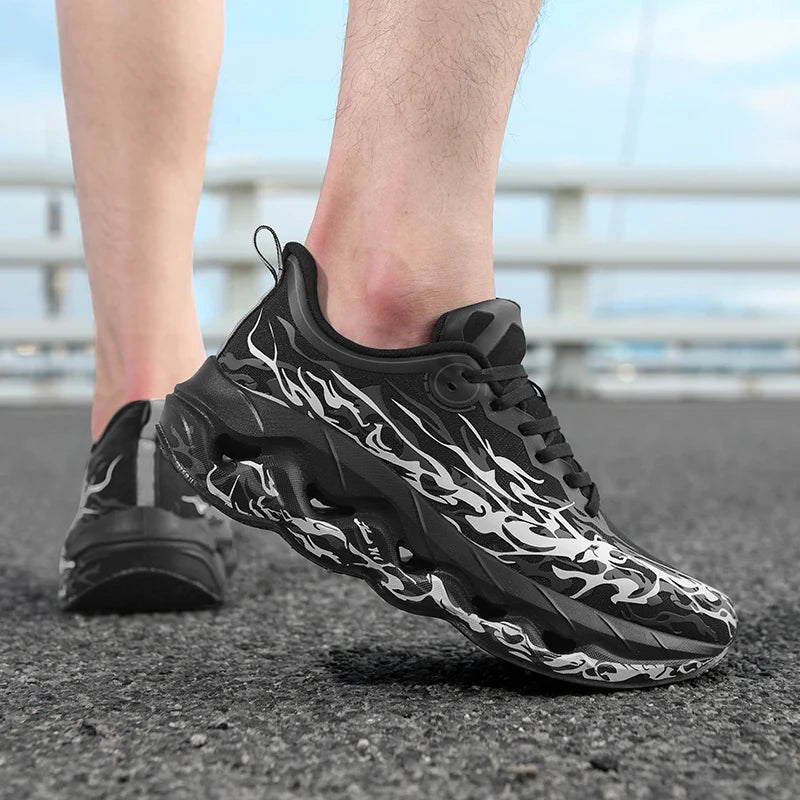 Couple Running Shoes New Shock-absorbing Lightweight Breathe Mesh/Marathon Professional Sports Shoes for Women