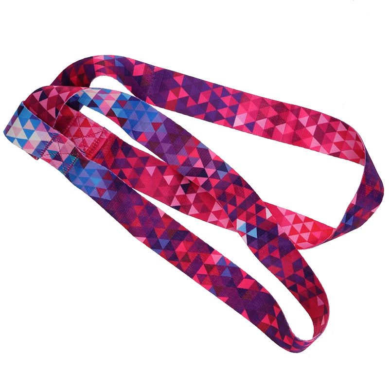 1PC Yoga Mat Strap Stretch Adjustable Yoga Mat Carrier/Shoulder Strap Yoga Belt