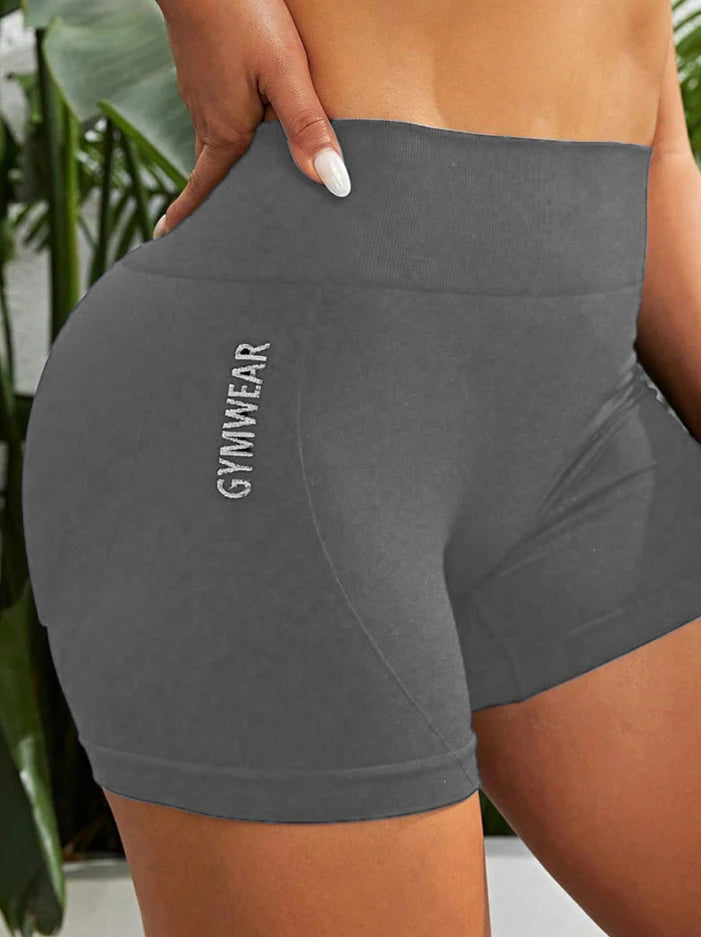 Women High Waist Workout Shorts/Yoga Workout Running Shorts