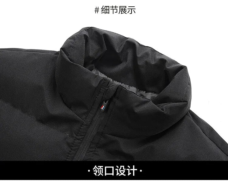Men's Winter Jackets and Coats Cotton Outerwear Clothing New Parkas/Jacket Men's Windbreaker Thick Warm Male M-5XL