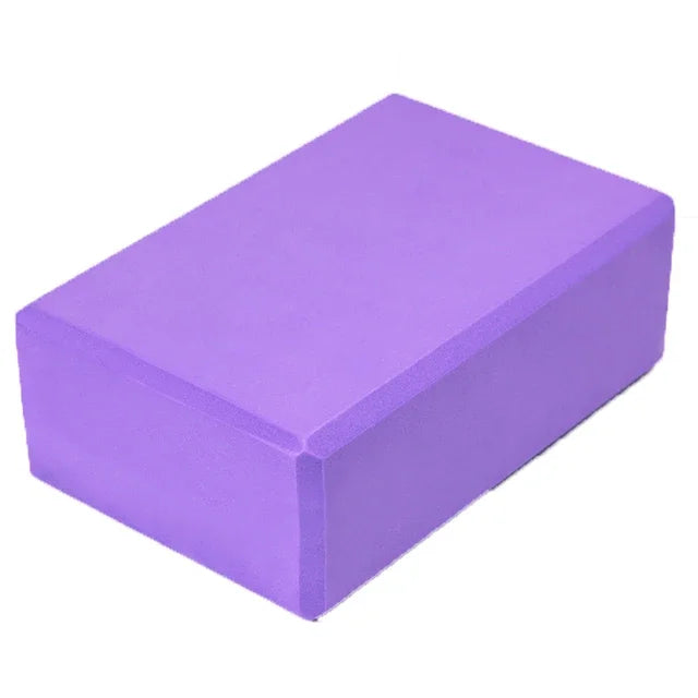 Yoga Block Brick EVA Colorful Foam Crossfit Gym/Fitness Bolster Yoga Block Equipment