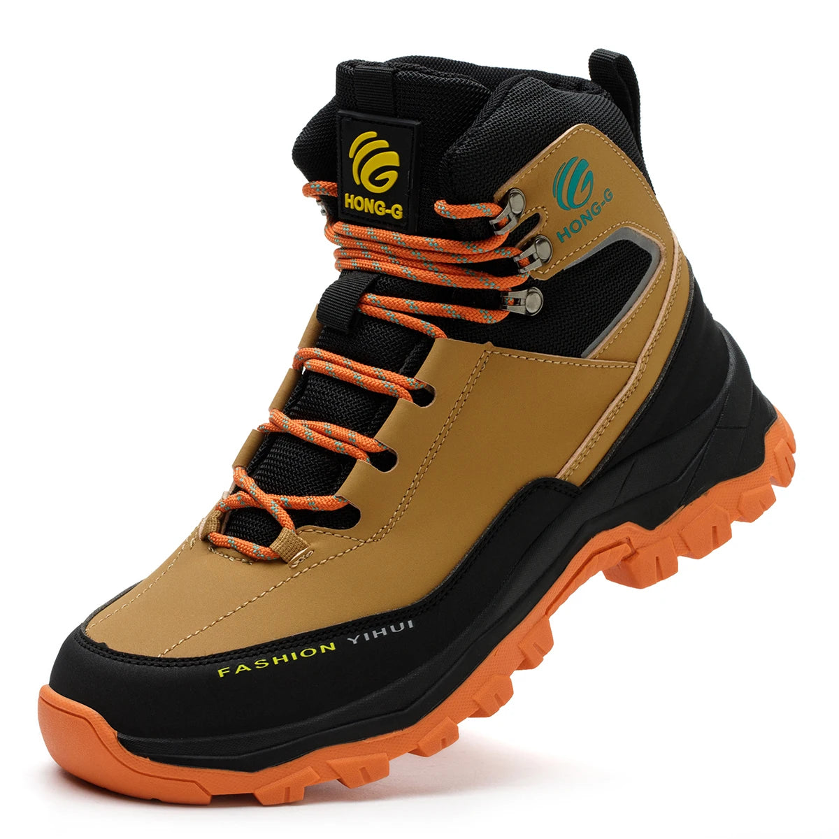 Safety Shoes Men Boots High Top Work Sneaker Steel Toe/Industrial Shoe Anti-smash Puncture-Proof Work Shoes