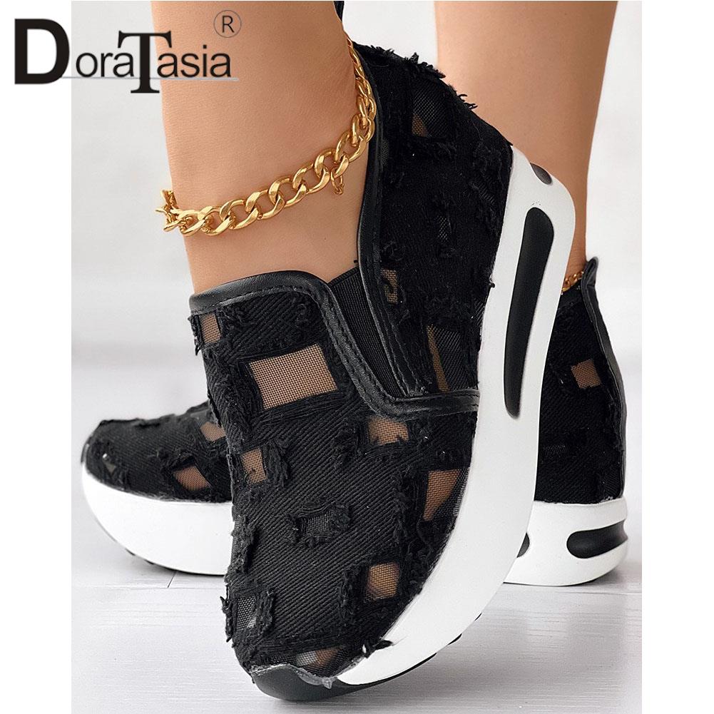 Big Size 42 women Spring Summer/Sneakers Fashion Hollow Platform