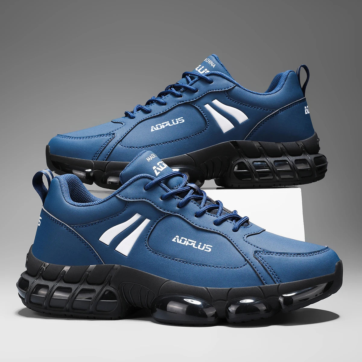 Four Seasons' new classic comfortable thick-soled anti-slip shoes with added height/for couples are durable have high elastic