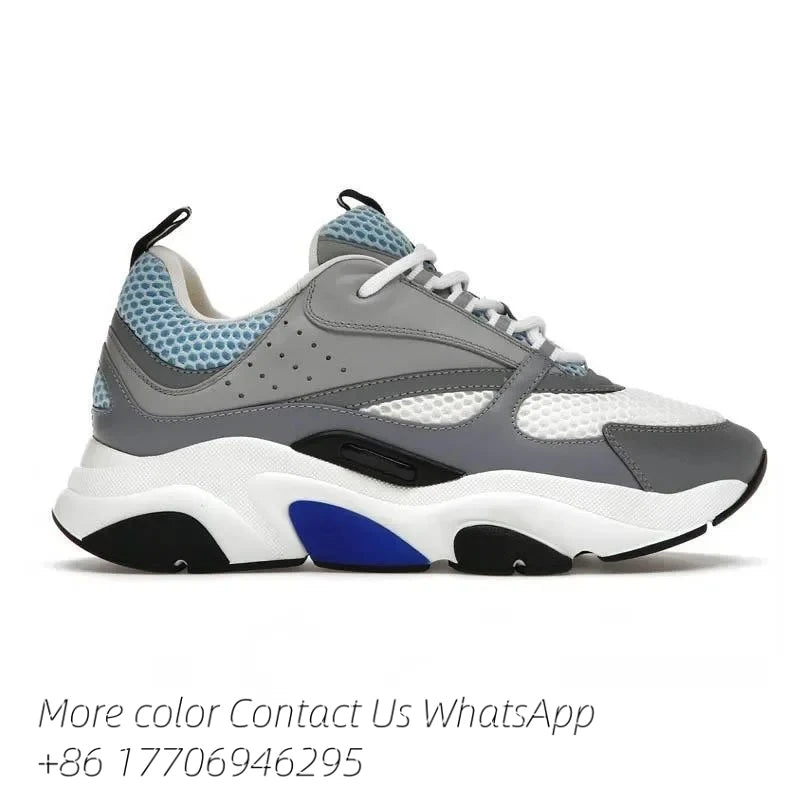 Trendy Mesh Shoes Designer Running Shoes New B22 Casual Sneakers/Men Trainers Outdoor Sports Platform Sneakers