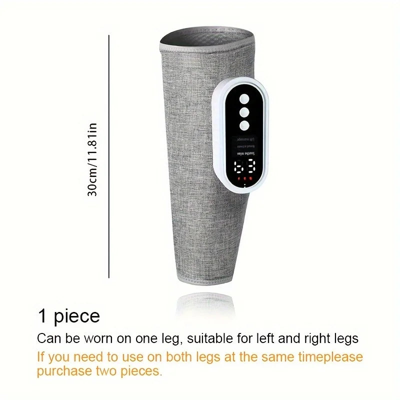 LINGTENG 2 Leg Massagers for Both Calves with Heating and Wireless Calf Massager with 3 Modes and 3 Intensity Levels