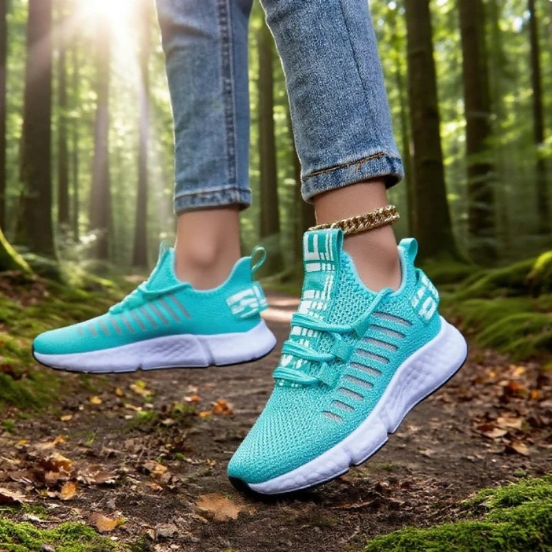 Soft Soled Women's Running Shoes Lightweight Jogging Sneakers/Breathable Anti Slip Fast Drying Fitness Tennis Shoes