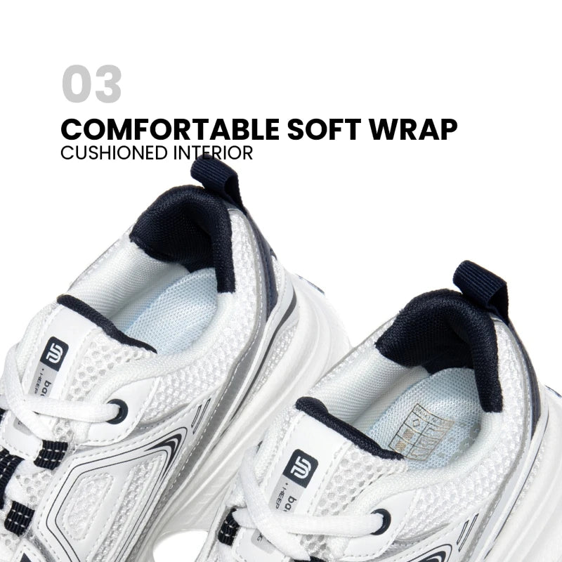 Baasploa Women Sports Shoes Outdoor Lightweight Breathable Jogging Sneakers/Female Casual Mesh Anti-slip Lace Up Running Shoes