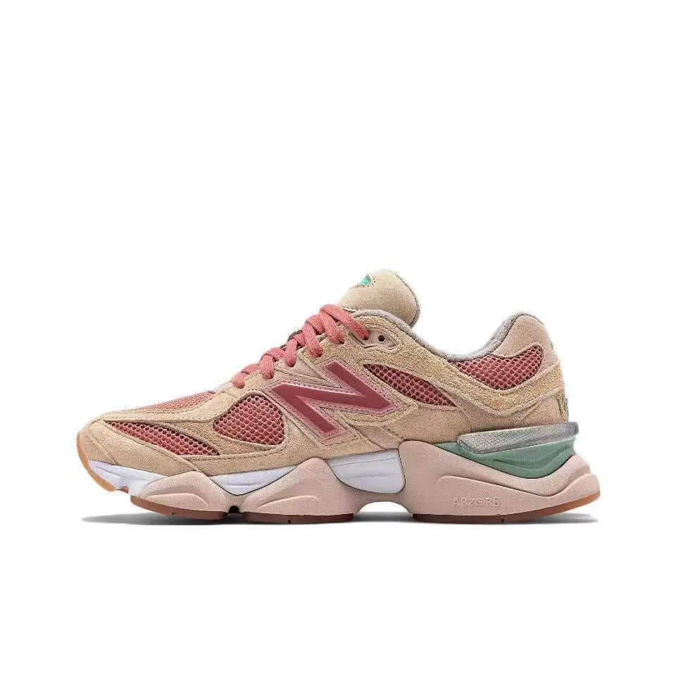 New 9060 retro durable sports shoes height increasing casual/breathable running shoes men's board shoes