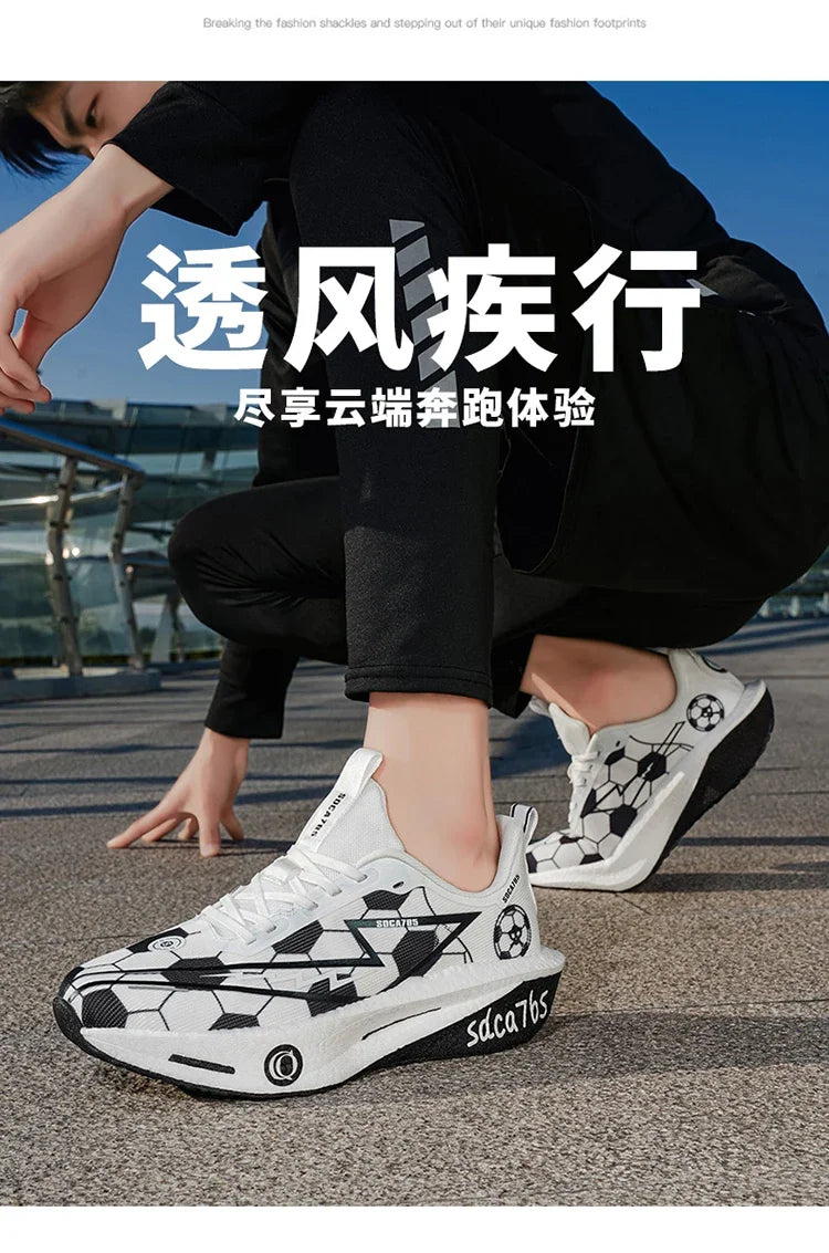 Running Shoes Carbon Board Specialty Marathon Men Sports Breathable/Lightweight Women's Comfortable Athletic Stability Sneakers