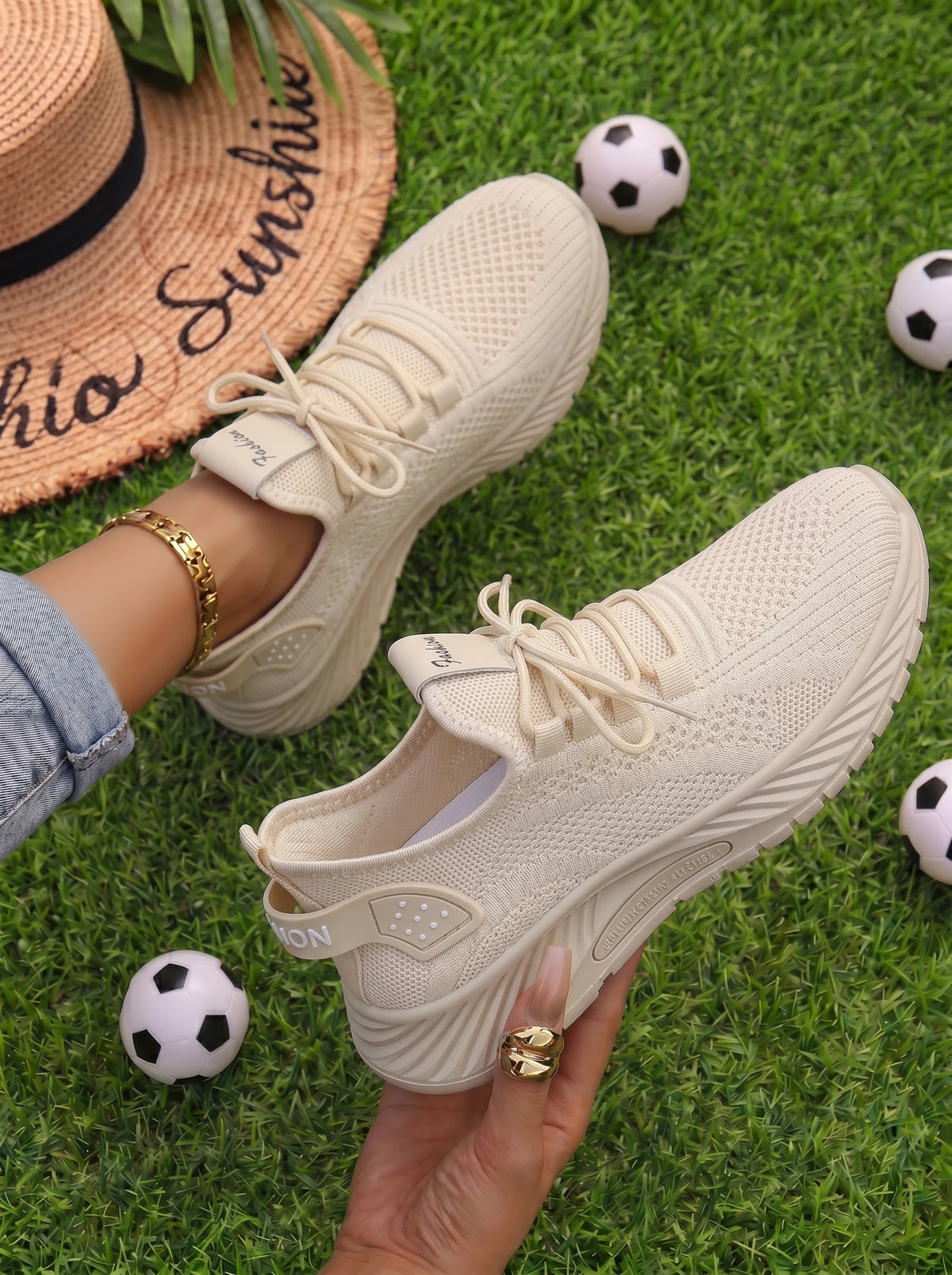 Women Comfort Knit Mesh Slip On Sneakers Lightweight Non Slip/Soft Sole Casual Shoes Daily Outdoor Workout Footwear
