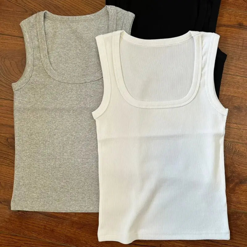 HOT Summer Male clothes Women Basic Elastic Tank Tops/100% Pure Cotton Sleeveless Fitness T-shirt Elastic Bodybuilding Vest