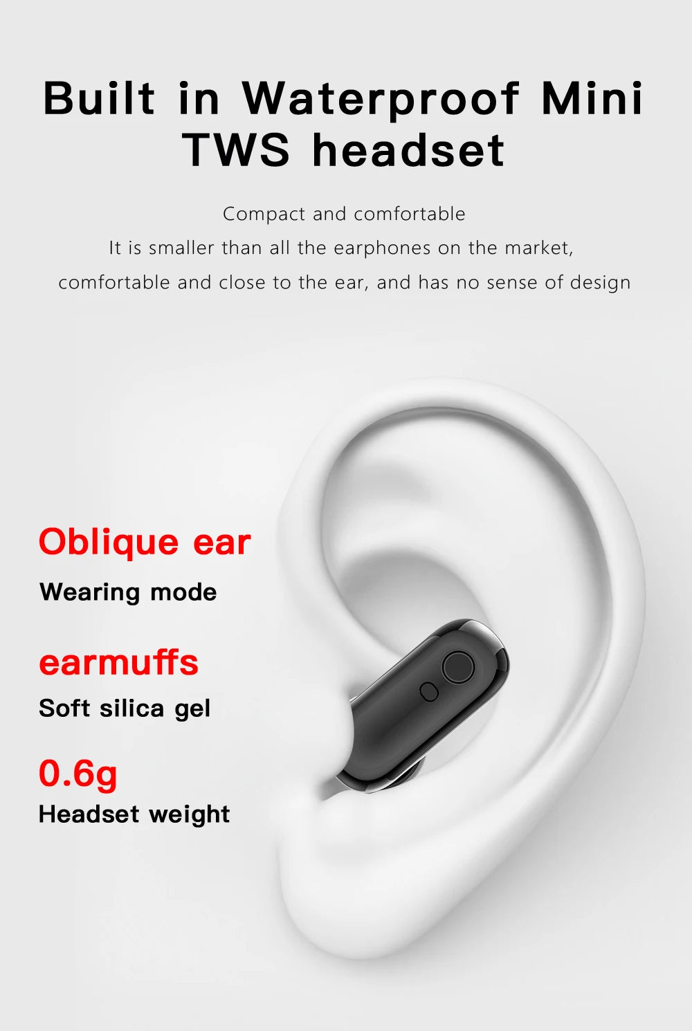 GEJIAN X10 Headset Smart Watch TWS Two In One Wireless Bluetooth/Dual Headset Call Health Blood Pressure Sport Music Smartwatch
