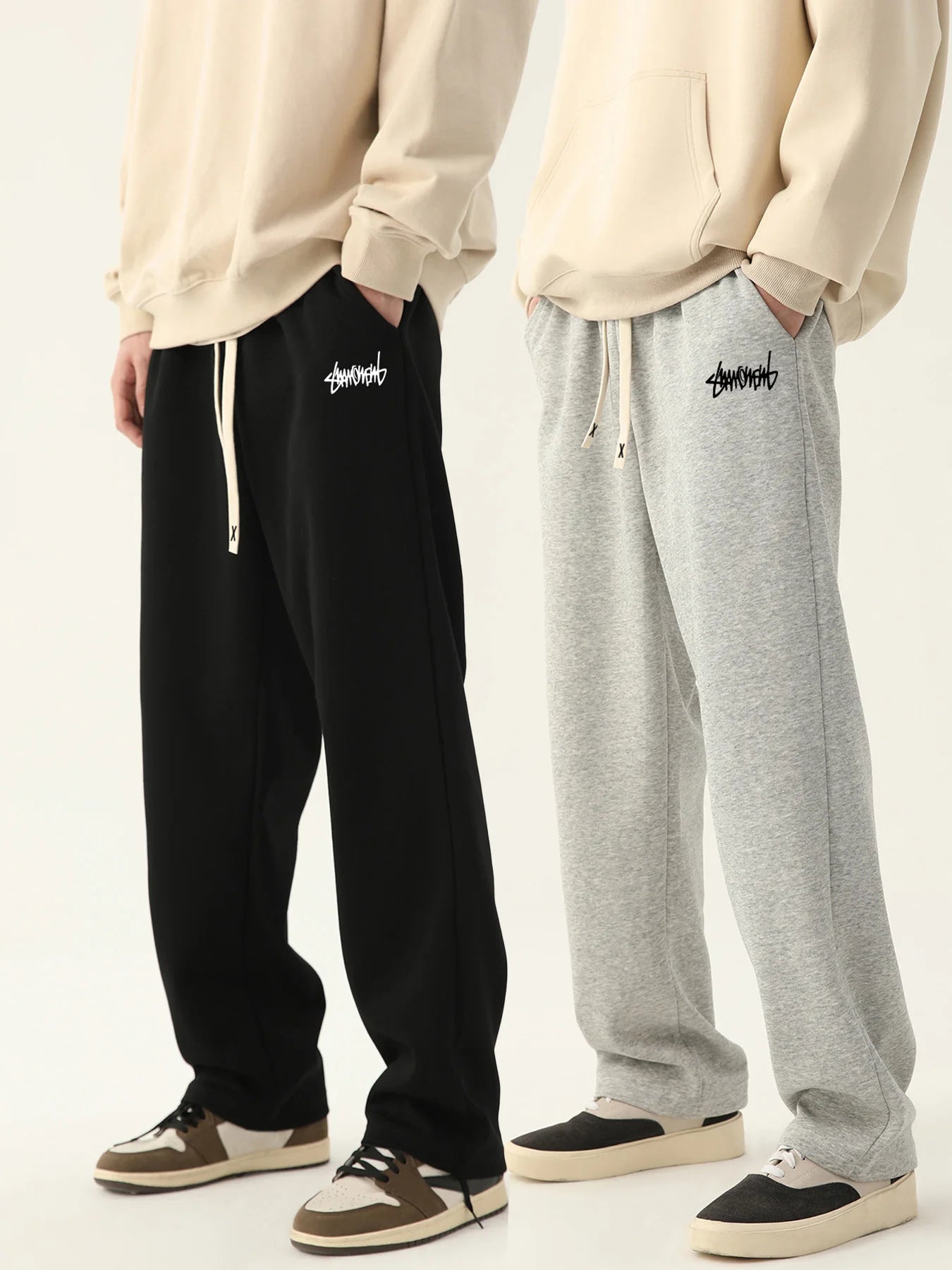 Men's jogging pants baggy pants neutral breathable baggy/outdoor pants fashion design jogging pants new sweatpants