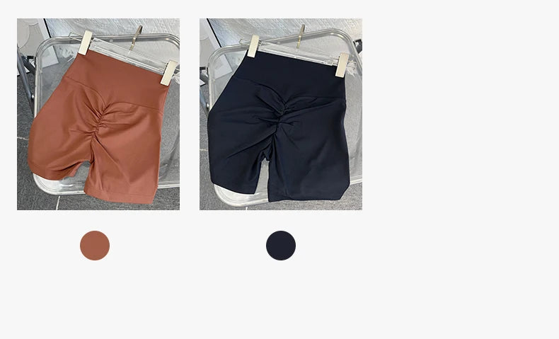 Women Sports Short Yoga Legging Shorts Squat Proof High Waist/Fitness Tight Shorts Quick Drying Cycling Workout Gym Shorts